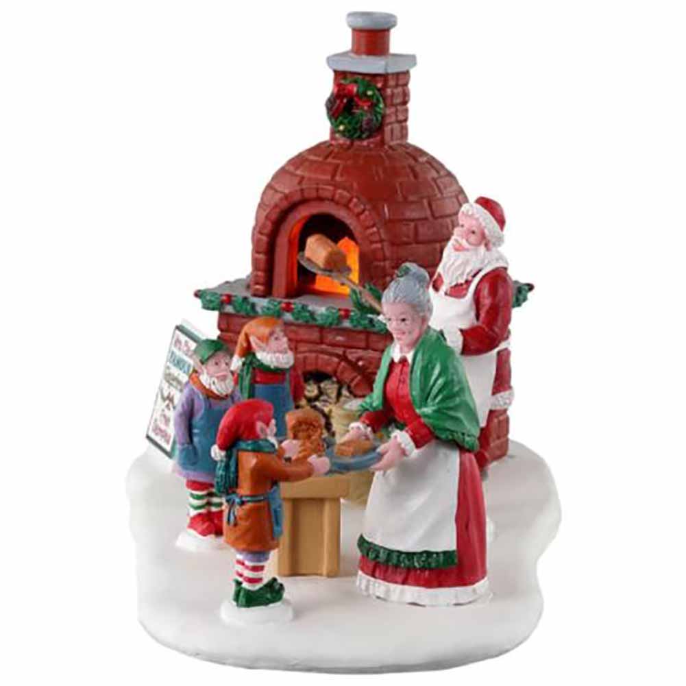Mrs. Claus' Gingerbread Bake Santa's Wonderland Lemax Cod 34086 3