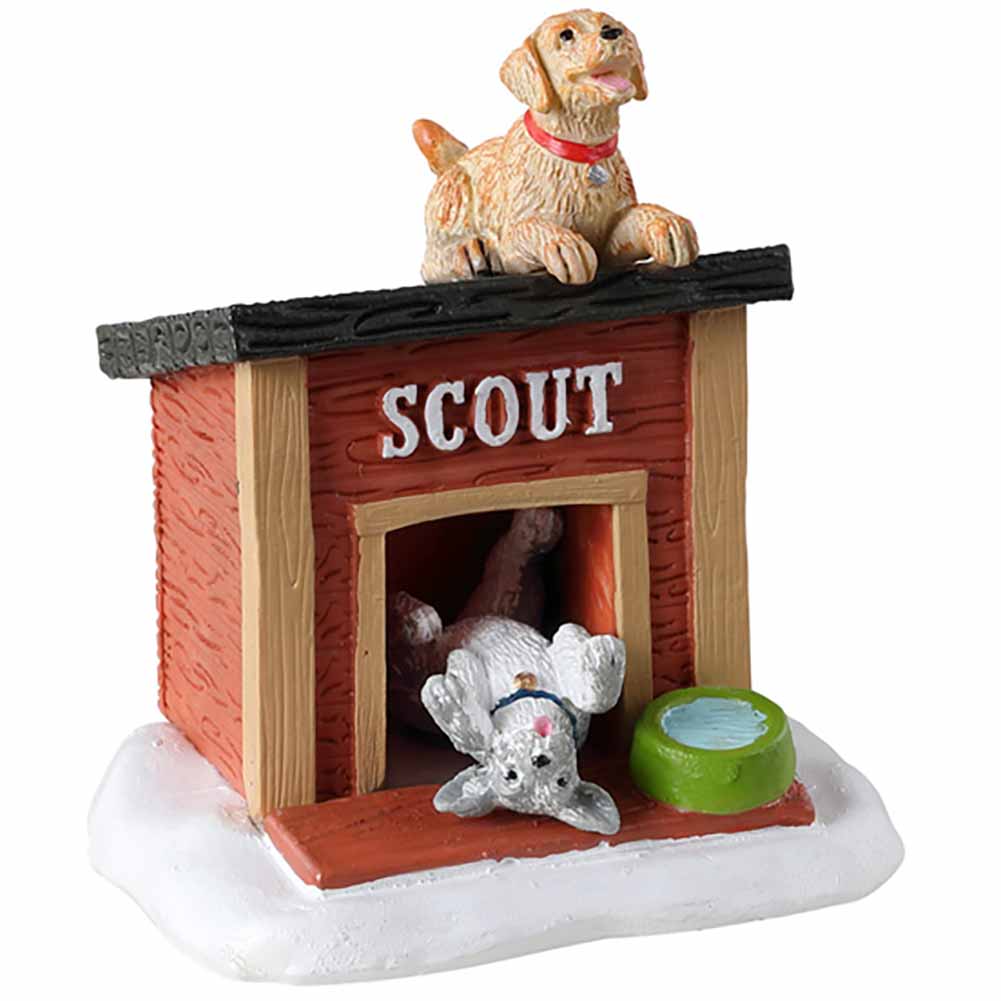 Scout's Home Caddington Village Lemax Cod 34098 1