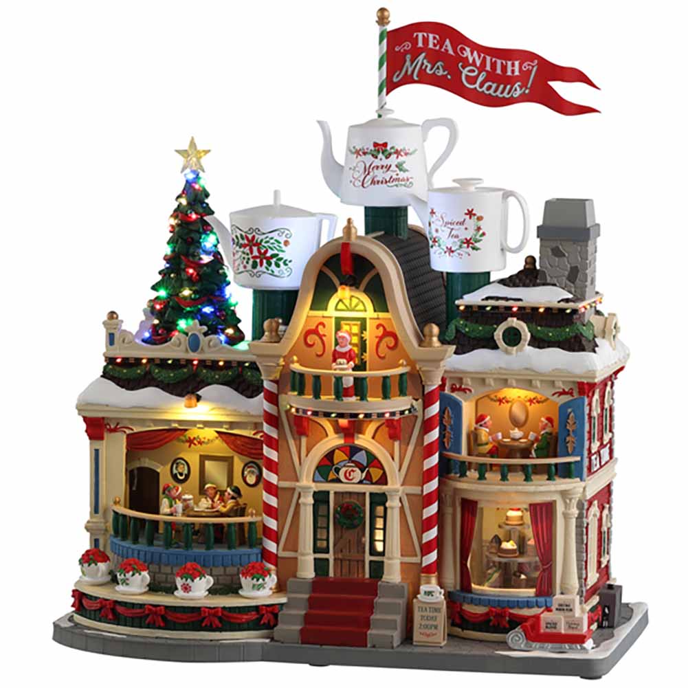 Tea with Mrs Claus Santa's Wonderland Lemax Cod 35018 1