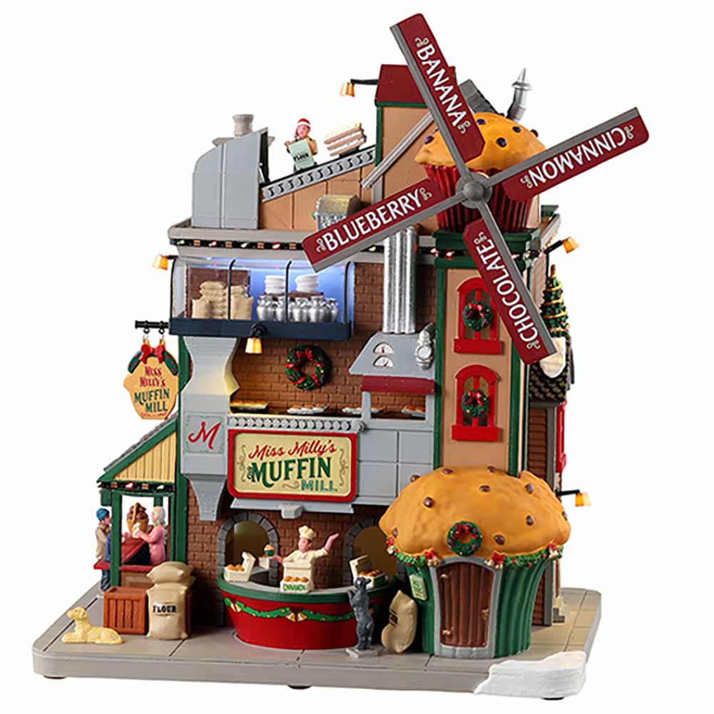 Miss Milly's muffin mill Caddington Village Lemax Cod 35020 1