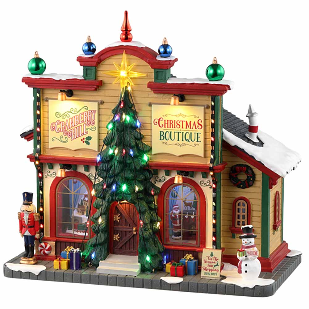 Cranberry Hill Christmas Boutique Caddington Village Lemax Cod 35023 1