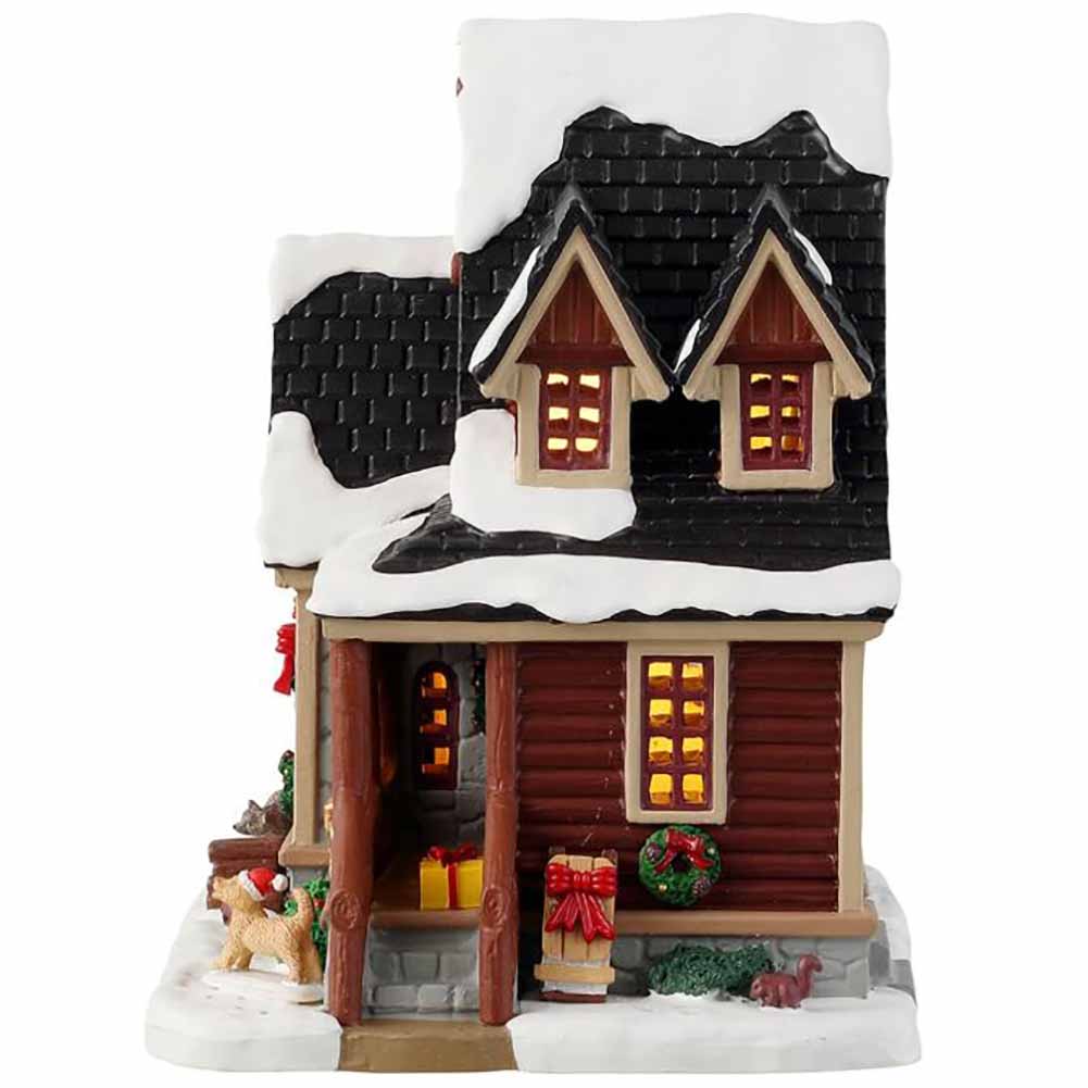 Christmas cabin Vail Village Lemax Cod 35077 3