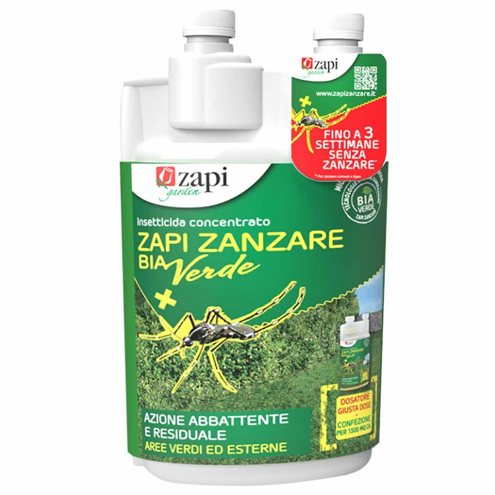 Insetticida Antizanzare Concentrato Zanzare Bia Verde Zapi 1 litro 2