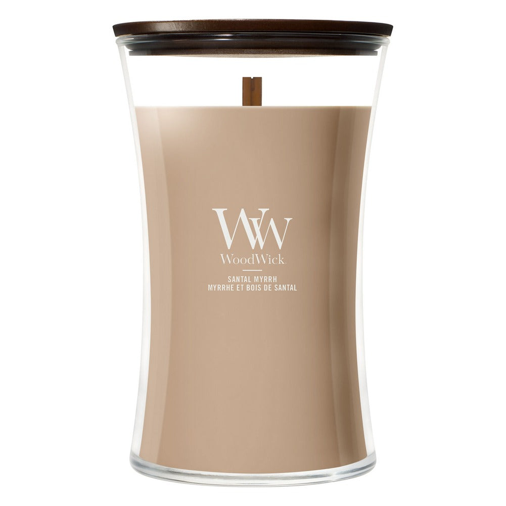 Candela Grande WoodWick Santal Myrrh 1