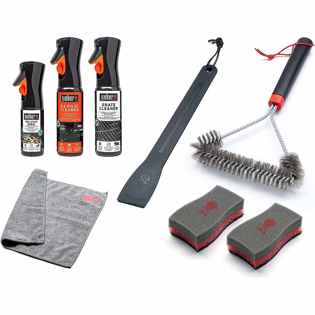 Kit di pulizia per barbecue Weber serie Q e Pulse 18285 1