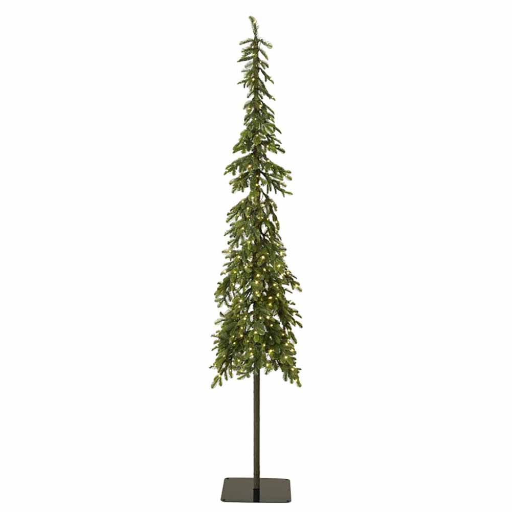 Albero di Natale artificiale illuminato Abete Alpino Everlands 240 cm, 250 LED 1