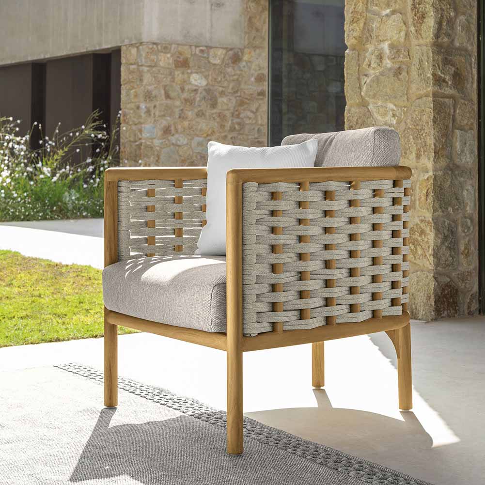 Salotto Prichi Teak Concha grey Talenti 6