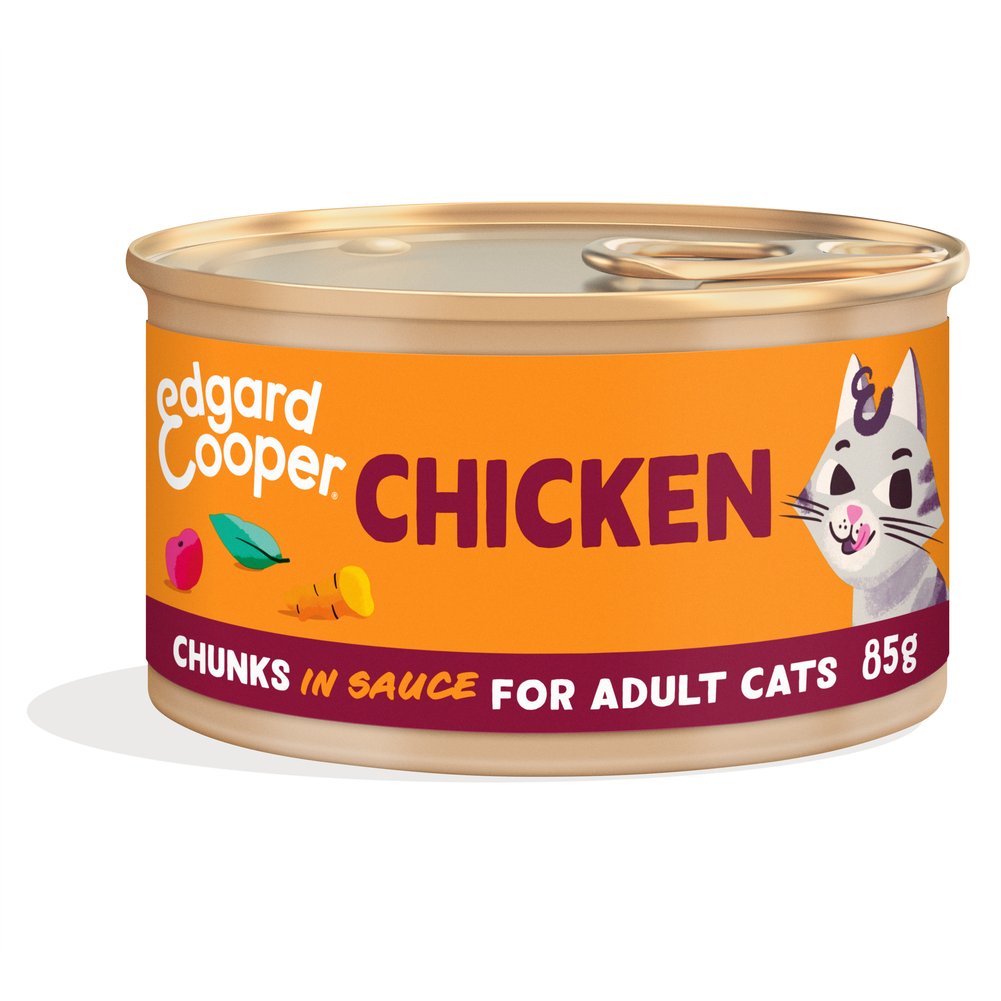 Bocconi Edgard Cooper Pollo Alimento Umido per Gatti Adulti 85g 1