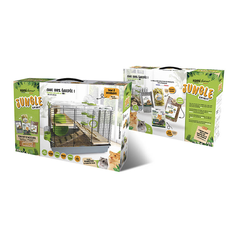 Gabbia per criceti Jungle Spirit Hamiform 2