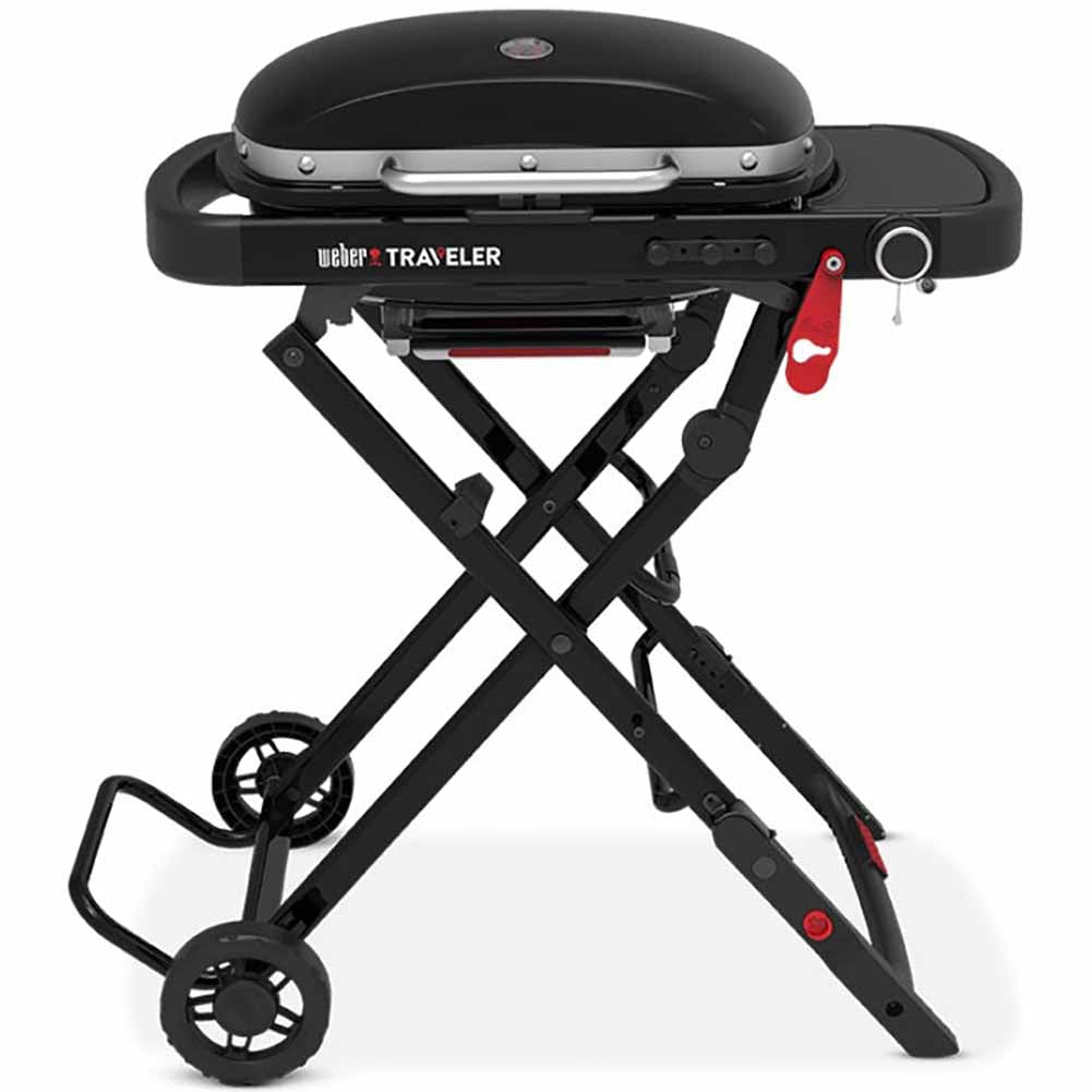 Barbecue Portatile Weber Traveler con Piastra in Ghisa omaggio 2
