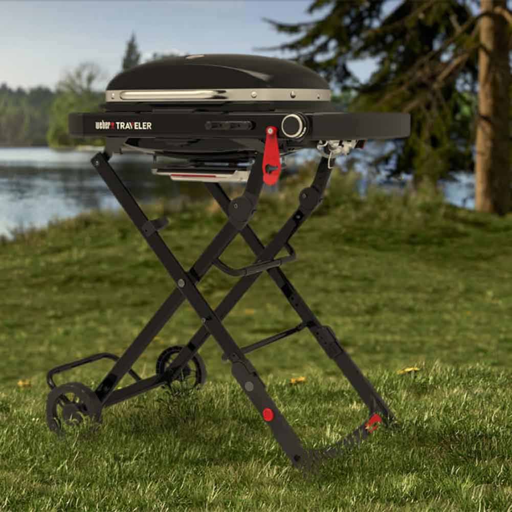Barbecue a gas portatile Weber Traveler Compact 15000557 4