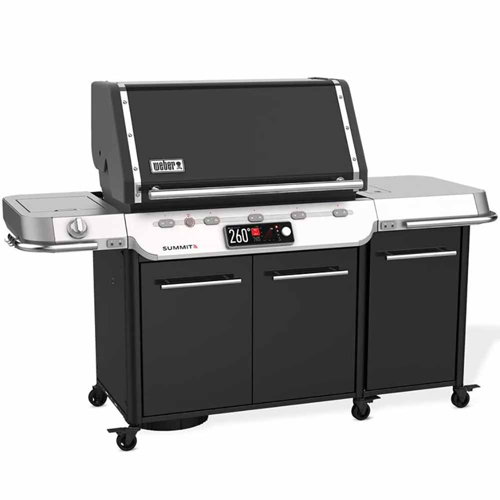 Weber Summit FS38X Nero Barbecue a Gas Smart con Sear Zone Infrarossi e Girarrosto 5