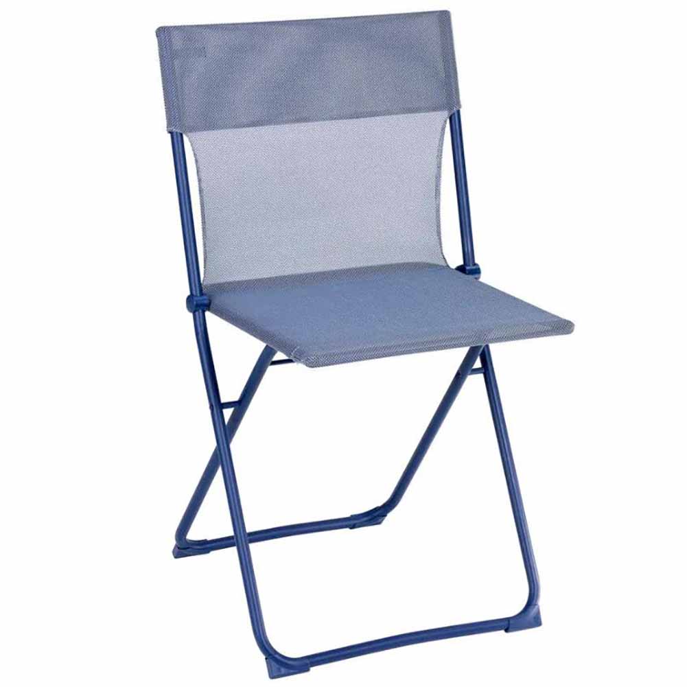 Sedia pieghevole Lafuma Balcony II colorblock Blu Indigo Lafuma LFM5167.9940 1