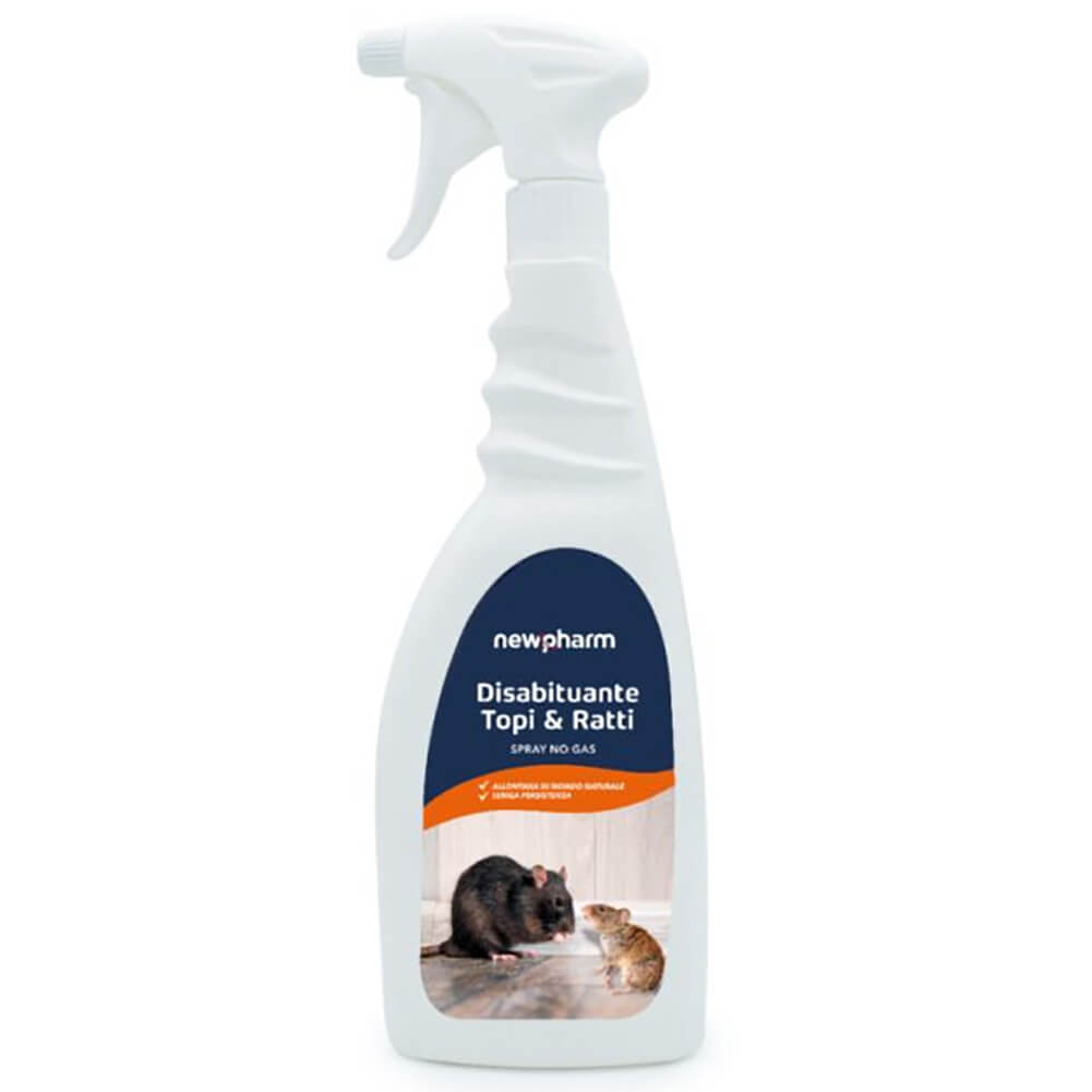Disabituante per topi e ratti 750ml Newpharm 1
