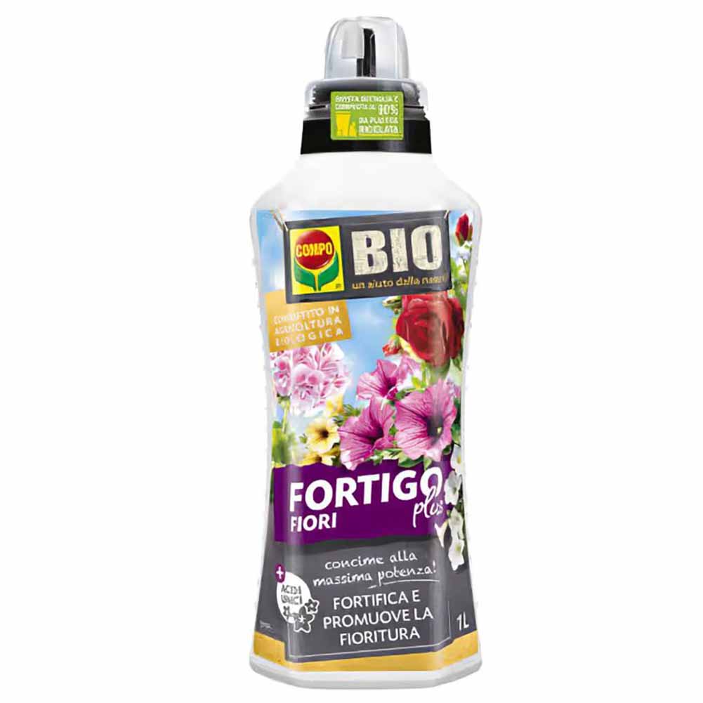 Concime Bio Compo fortigo plus Fiori 1 litro 1