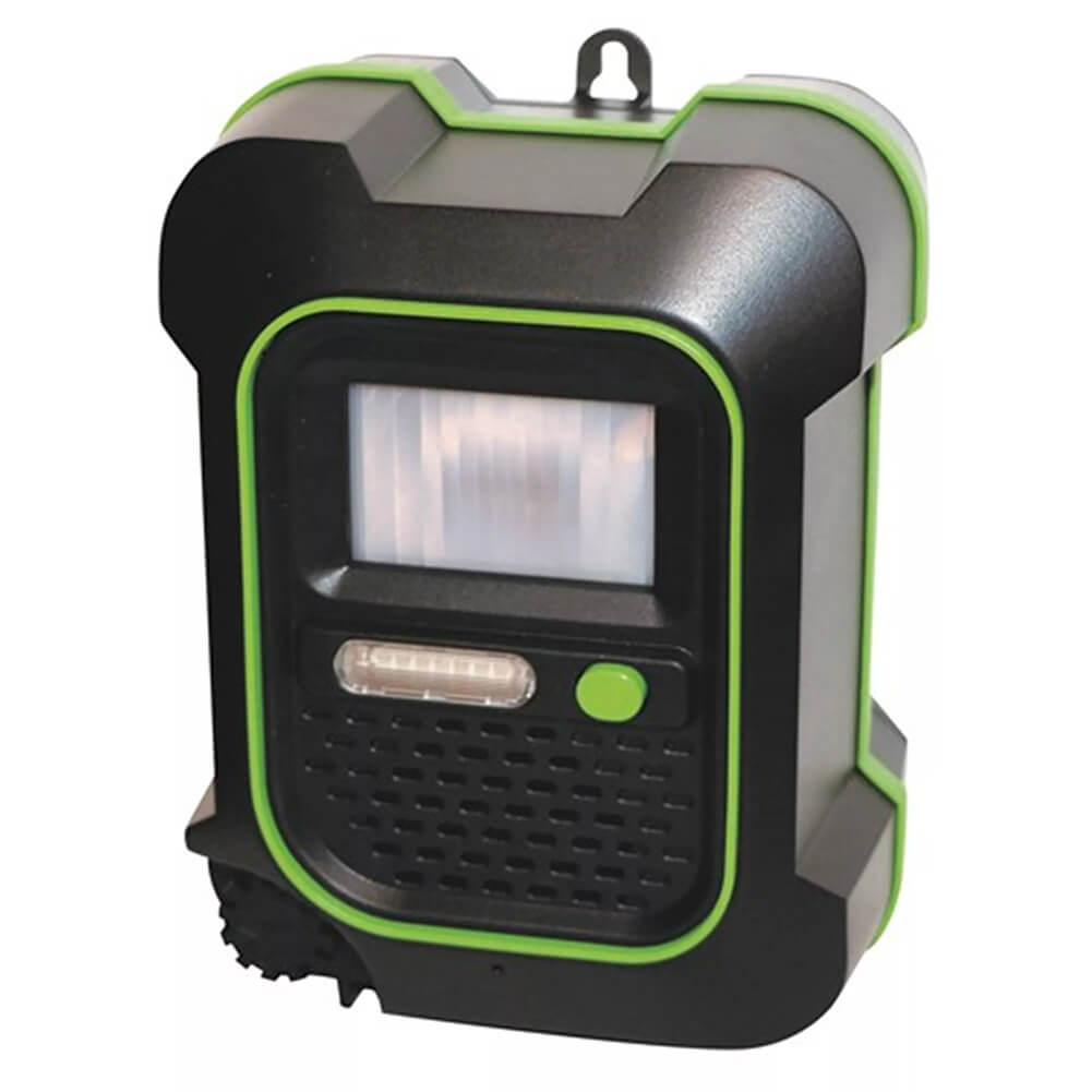 Dissuasore per animali con flash e ultrasuoni Garden Protector 4 1