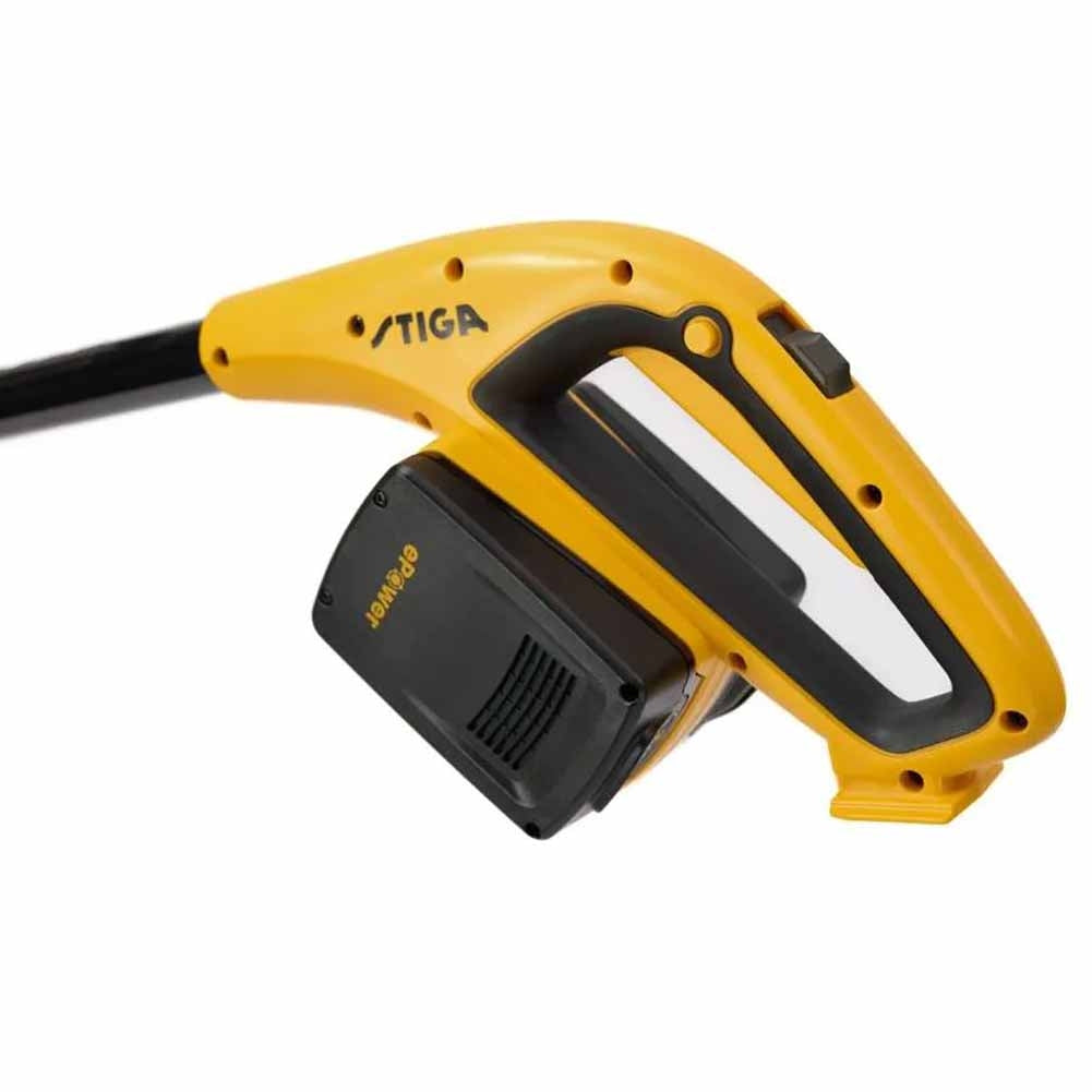 Tagliabordi a batteria Stiga GT300E con batterie e caricabatteria 6