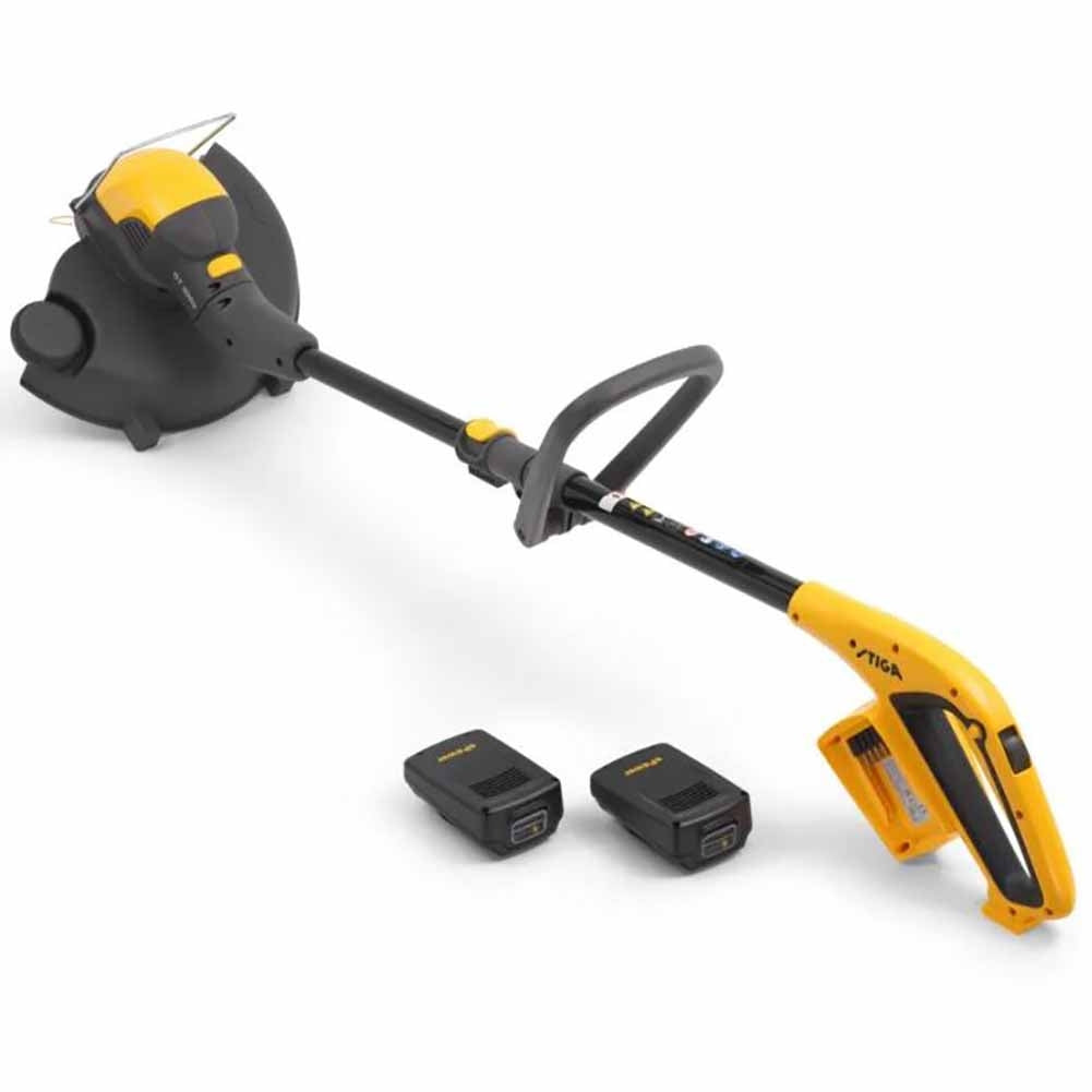 Tagliabordi a batteria Stiga GT300E con batterie e caricabatteria 7