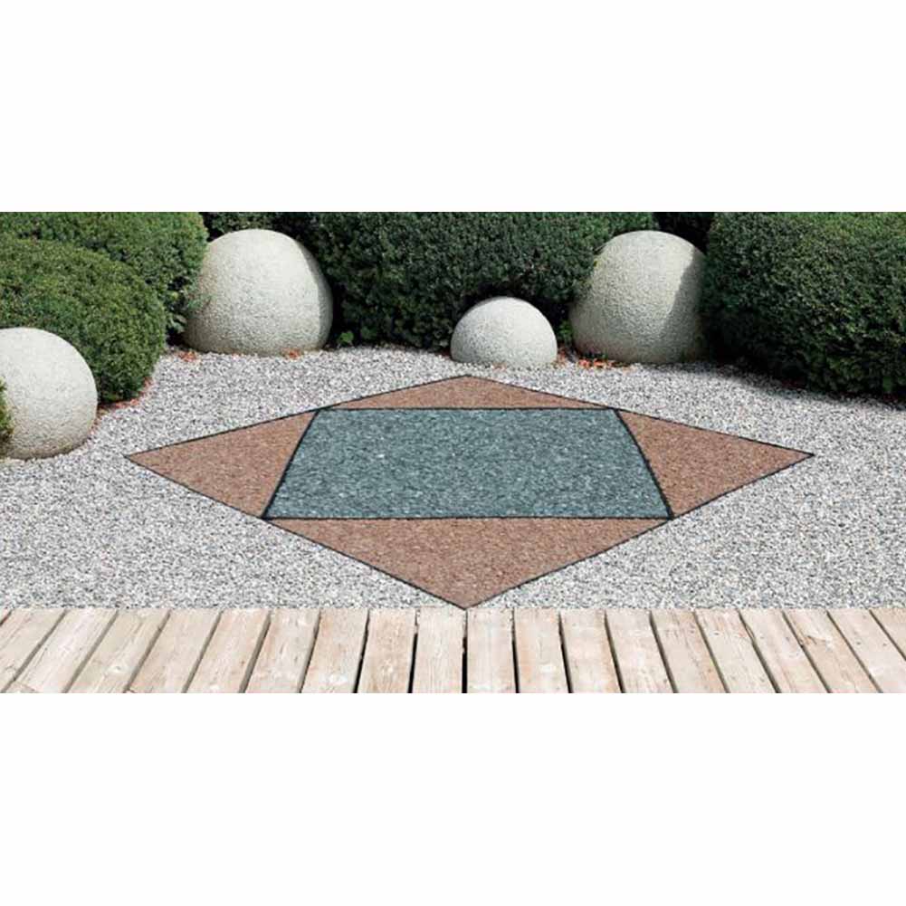 Bordura Flex HDPE 10m x h12cm Cocoa Lacogreen 6
