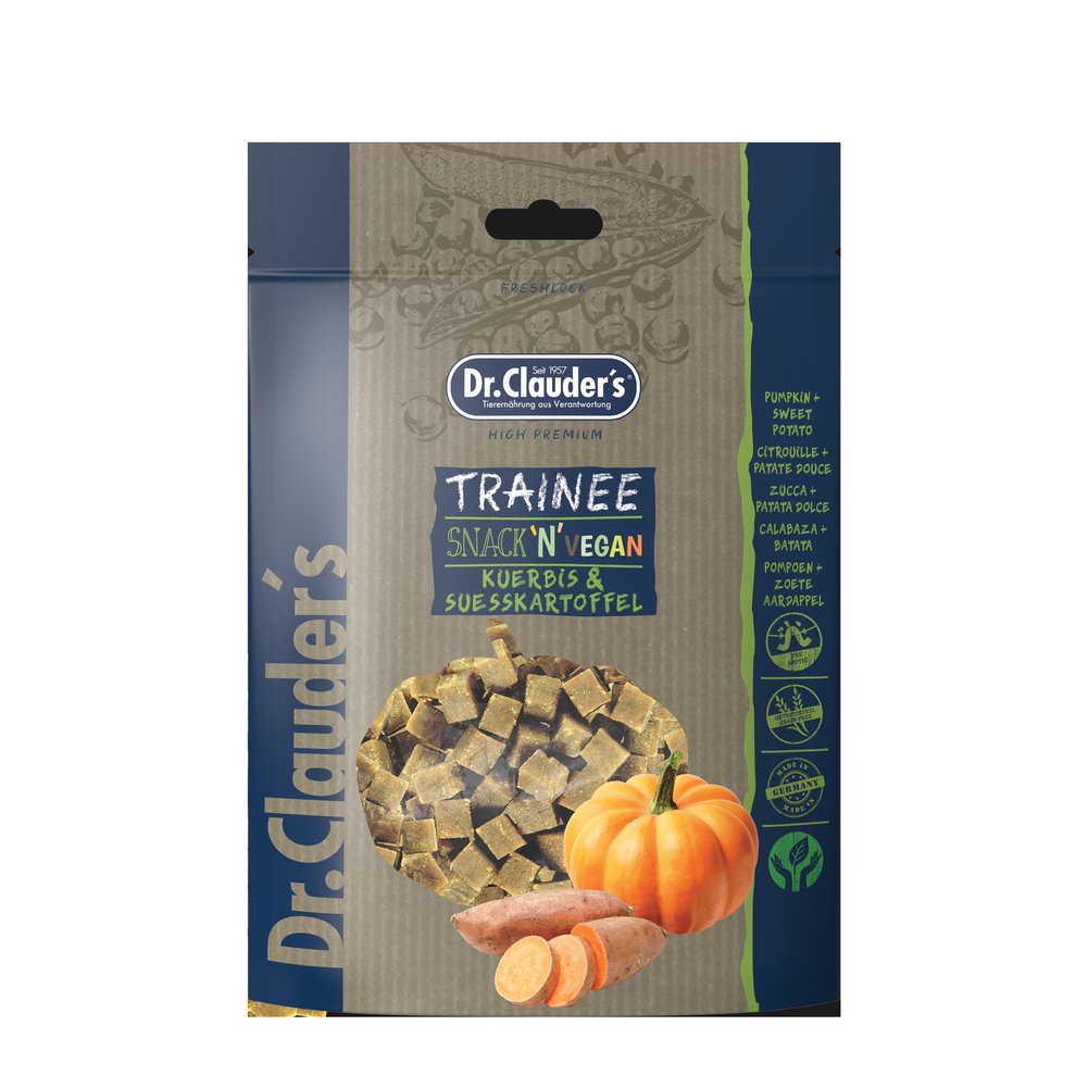 Snack Dr.Clauder s Veggie Zucca e Patata Dolce per Cani e Gatti 80g 1