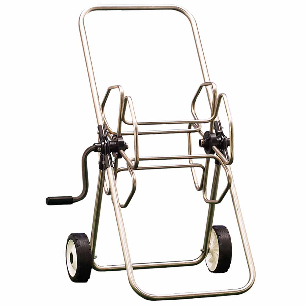 Carrello Avvolgitubo INOX 50 con raccordi Tamec 1