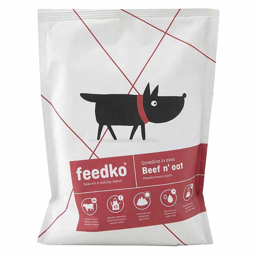 Alimento disidratato per cani Feedko manzo e avena 3