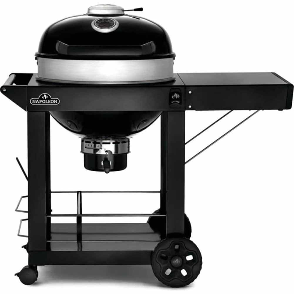 Napoleon PRO22KCART3 Barbecue a Carbone Carrellato con Tecnologia Vortex 3