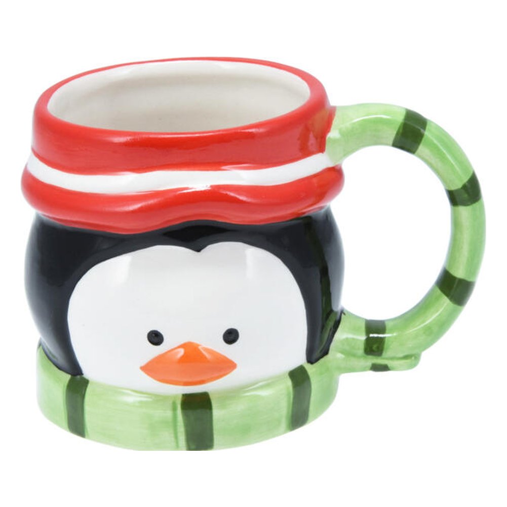 Tazza mug natalizia in ceramica a forma di personaggio 280 ml – 1 pezzo, soggetto assortito 5