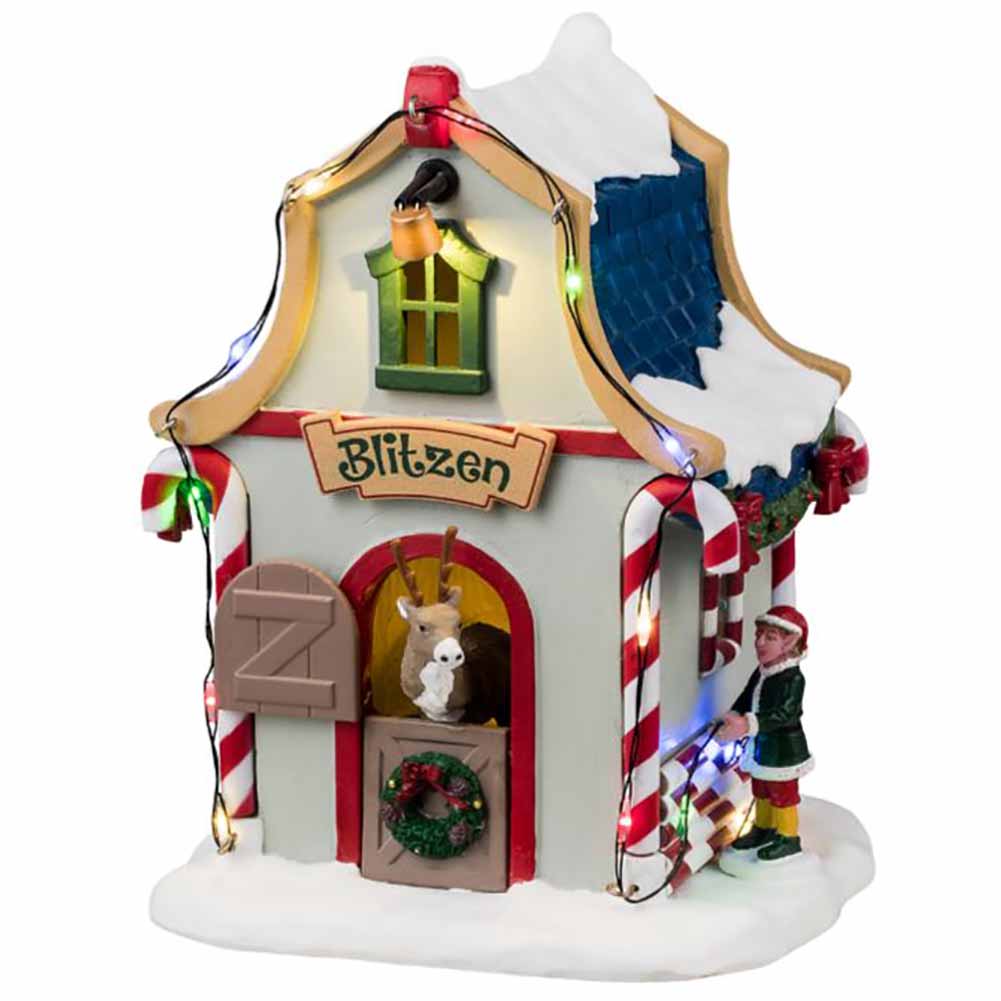 Blitzen's Den Santa's Wonderland Lemax Cod 44327 1