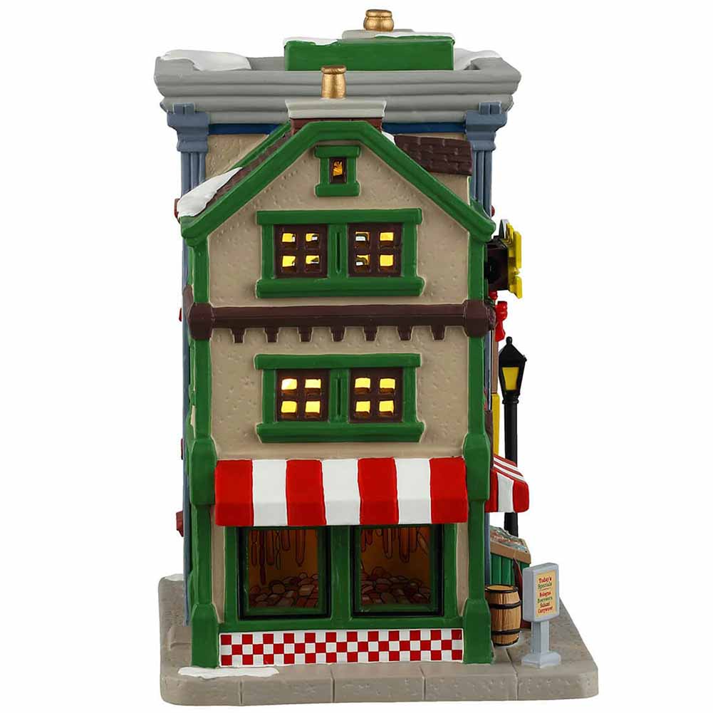 West Side Market Shops Caddington Village Lemax Cod 45244 2
