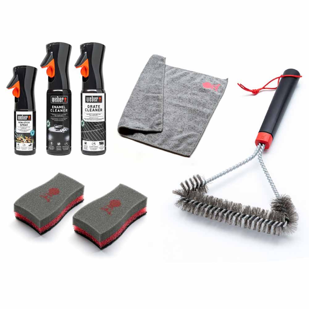 Kit pulizia Weber per barbecue a carbone 18285 1