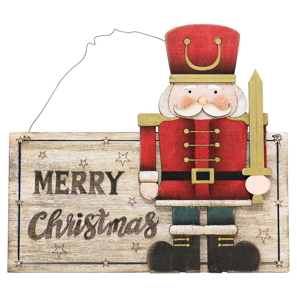 Fuoriporta con Re Nutcracker o Soldatino Nutcracker 22x19cm 1pezzo 3