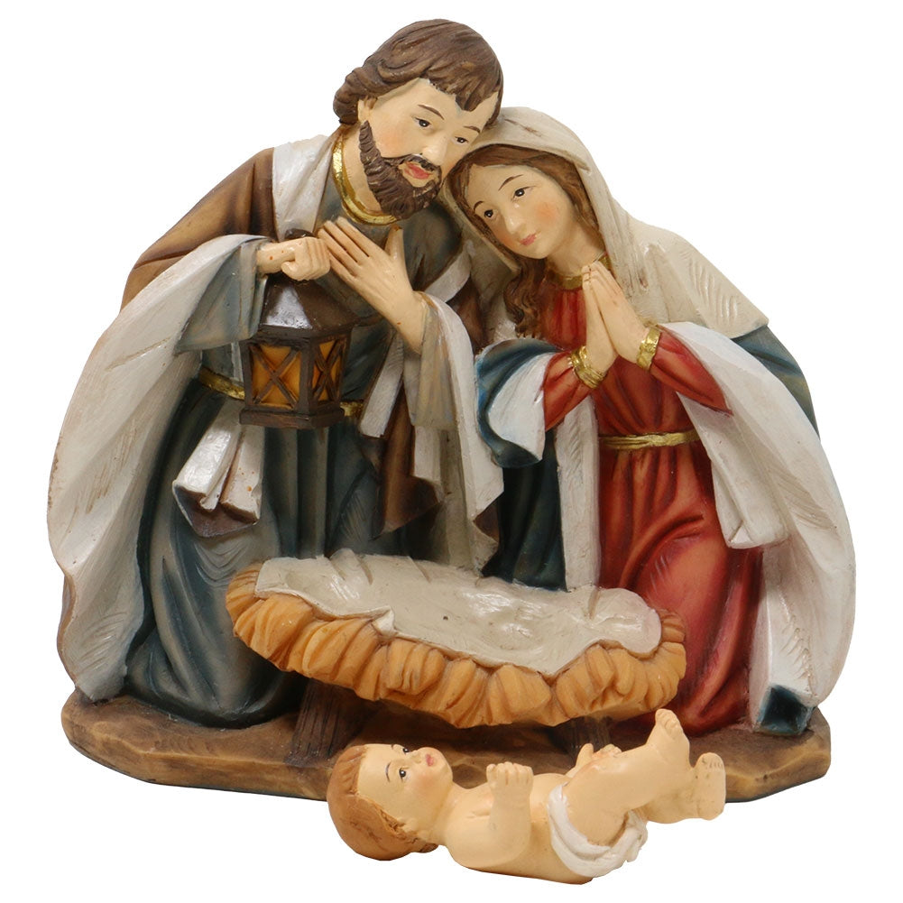 Gruppo natività inginocchiati 11cm 2