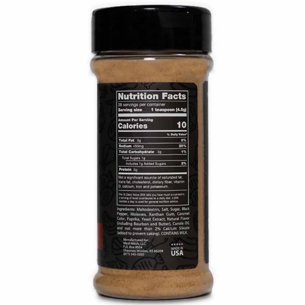 Rub barbecue Meat Mitch Bourbon Cowboy Dry Glaze 170 g 3