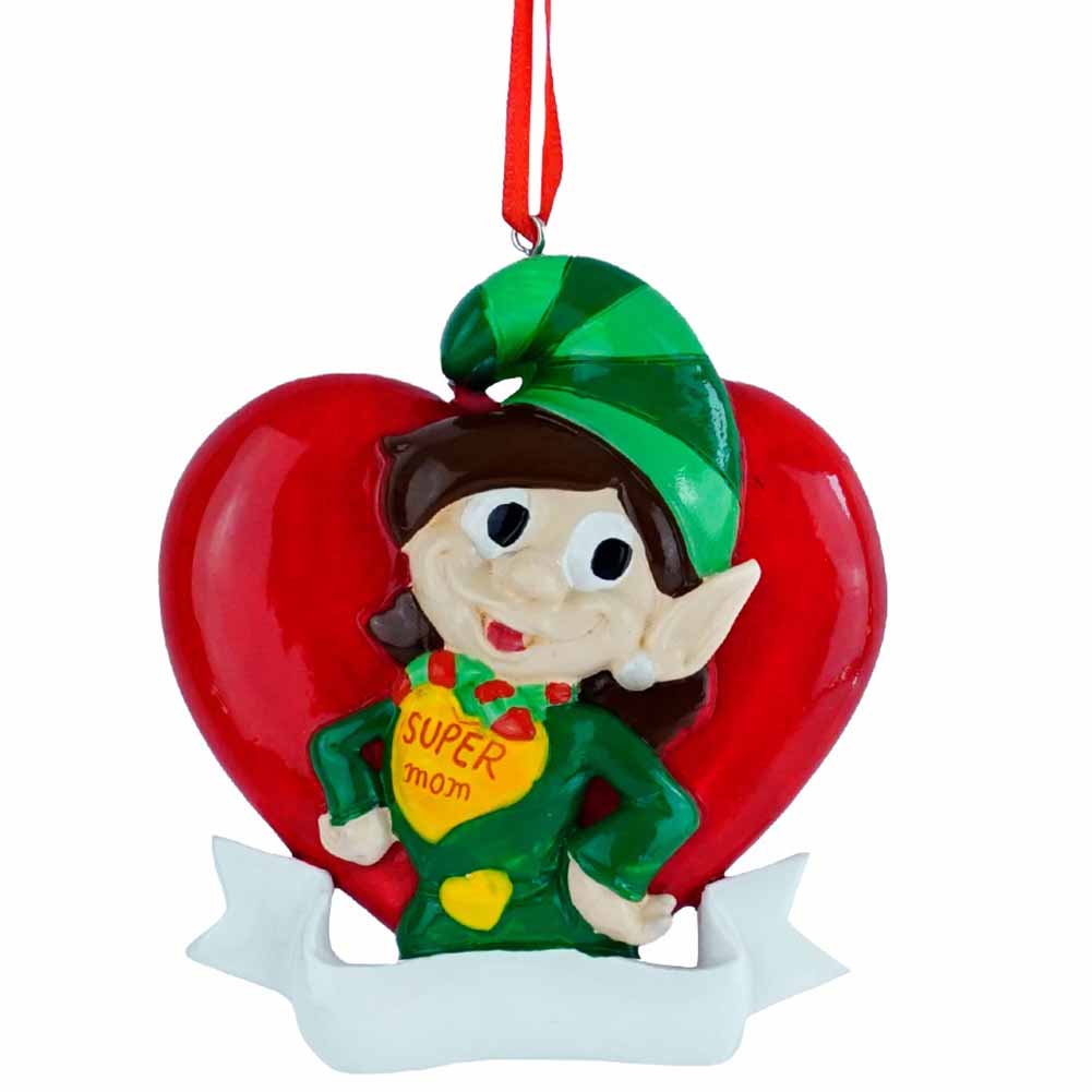 Pendente personalizzabile Elfetta super mamma Elfidea 1