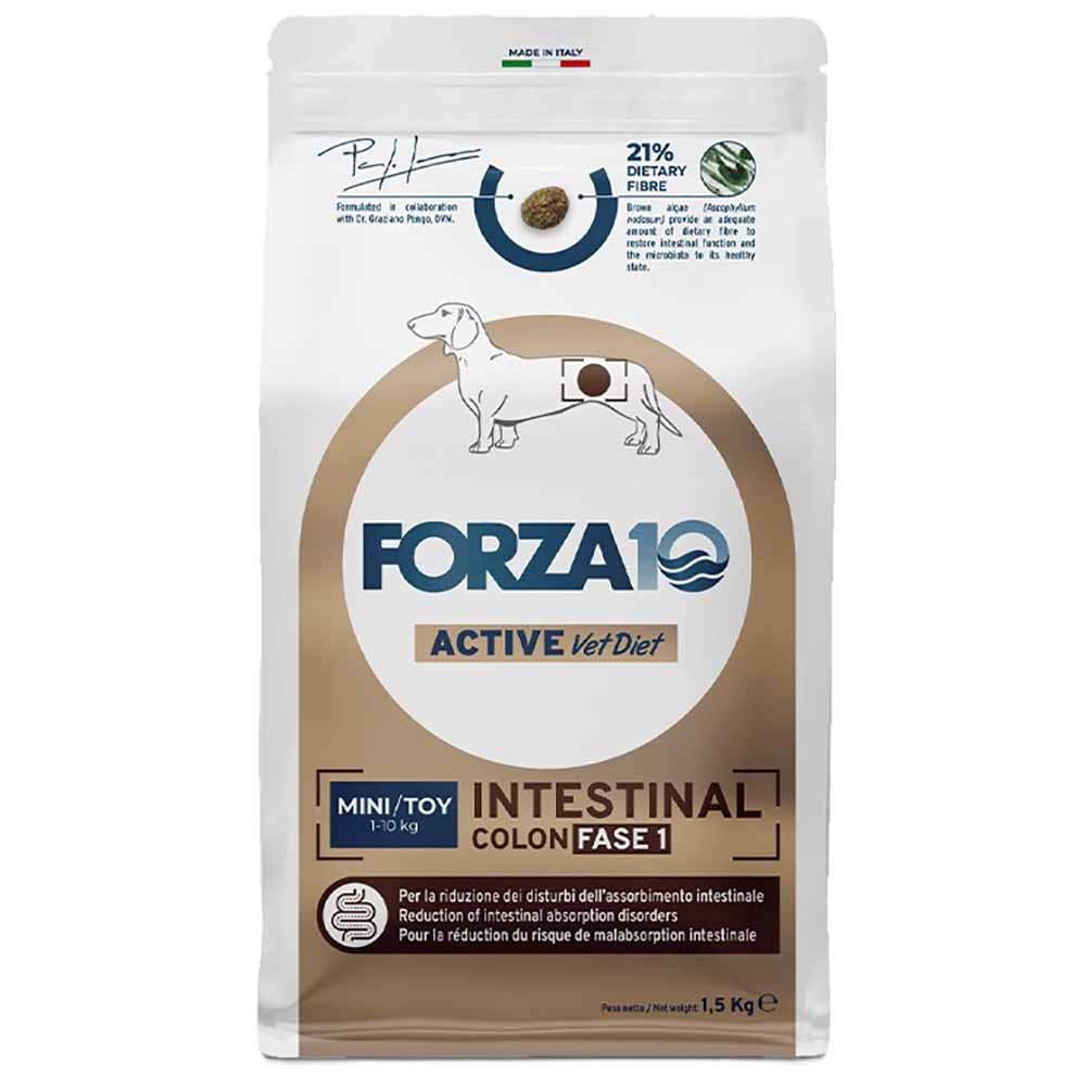 Alimento secco per cani Forza 10 Intestinal Colon Active Fase 1 Mini Toy 1,5kg 1