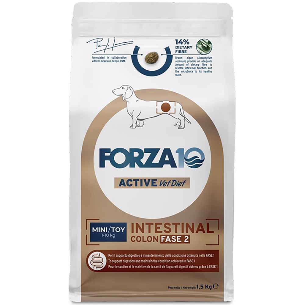 Alimento secco per cani Forza 10 Intestinal Colon Active Fase 2 Mini Toy 1,5kg 1