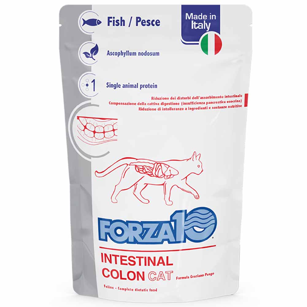Alimento umido per gatti Forza 10 Intestinal Colon pesce 100g 1