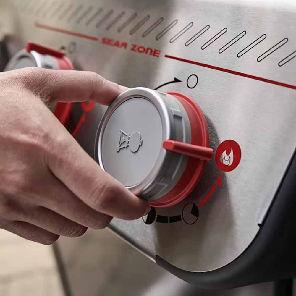 Pacchetto Barbecue a Gas Weber Spirit + Pietra per Pizza 5