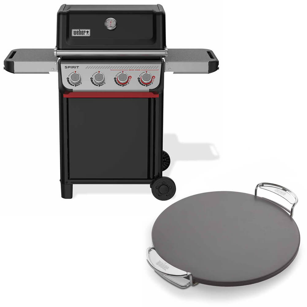 Pack Barbecue a gas Weber Spirit E425 + Pietra per pizza Gourmet 1