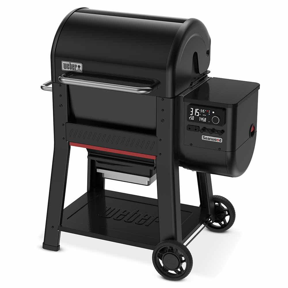 Kit Barbecue Weber Searwood con Supporto di Cottura per Pollo 5
