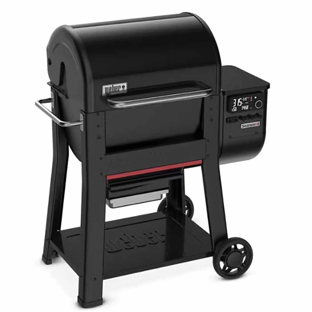 Kit Barbecue Weber Searwood con Supporto di Cottura per Pollo 6