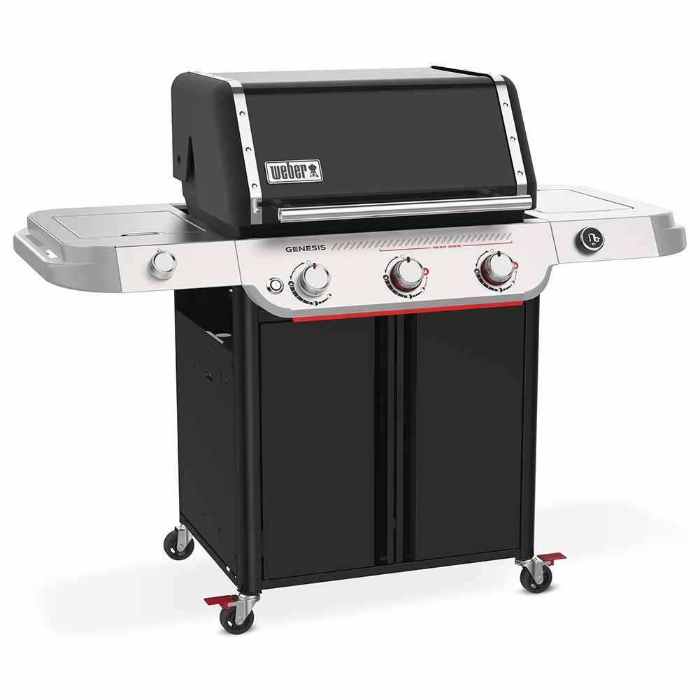 Weber Genesis E-335W Barbecue a gas 3 bruciatori con Sear Zone Boost e copertura Weber Premium 6
