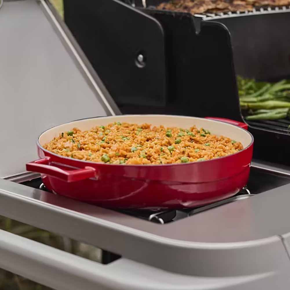 Weber Genesis E-435W barbecue a gas con Sear Zone extra-large e cover inclusa 4