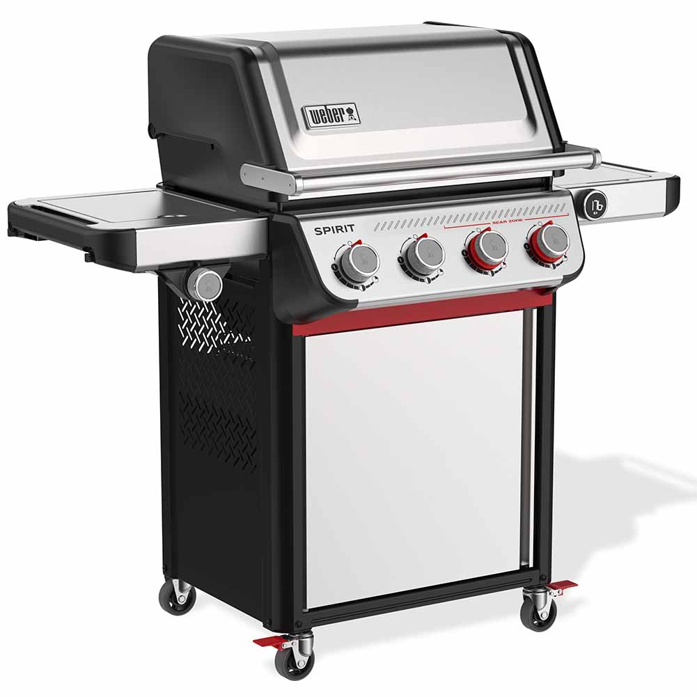 Barbecue Gas Weber Spirit + Pietra Pizza Gourmet System 6