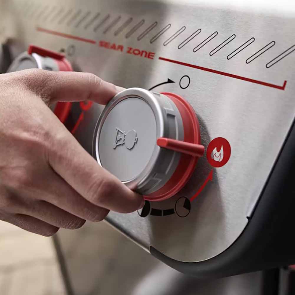 Barbecue Gas Weber Spirit + Pietra Pizza Gourmet System 5