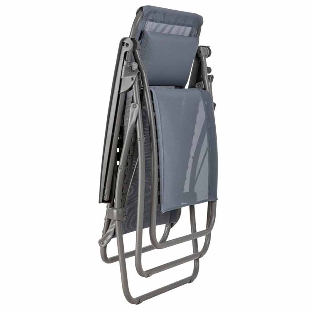 Poltrona Relax RSX Clip Zen Grigio silex con accessori LFM5360.8544 2