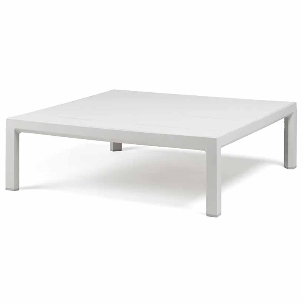 Tavolino basso Maximo 80x80xh25 cm Gesso Nardi 4017829000 1