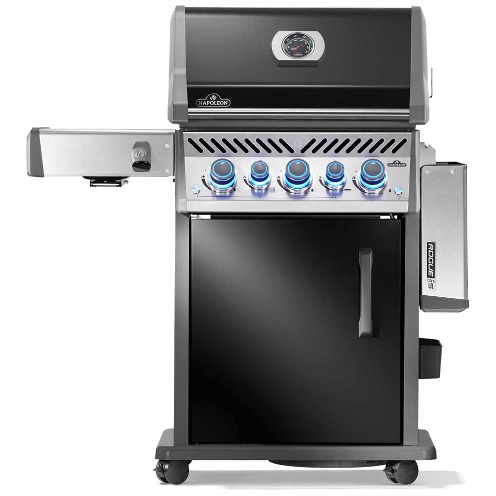 Barbecue a gas Napoleon Rogue PRO-S 425 RSIB 3+2 bruciatori e kit girarrosto 6