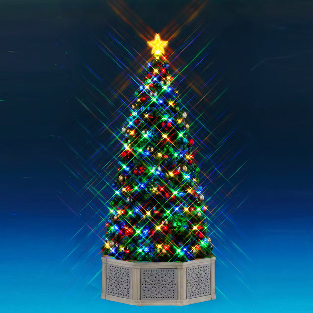 Have a Blue (Tooth) Christmas (Tree) Musical Tree Lemax Cod 54580 1